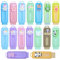 SKAMORI 16 Pièces Kawii Gommes Rétractable pour Enfants, Petits Cadeau Invités Anniversaire Enfant, Push and Pull Gommes comme Goodies Anniversaire pour Enfant & Pochette Surprise Anniversaire Enfant
