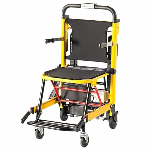 Damabencai Electric Stair Climbing Hand Trucks, Folding Heavy Duty Stair Climber Hand Trolley Cart, Adjustable Walking Assist Utility Carts for Moving Home Warehouse Logistics Distribution