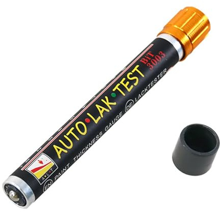 Paint Thickness Gauges, Pen-Type Paint Coating Tester with Magnetic Tip & Micron-Level Color Scale, Car Damage Detector Dimensional, for Vehicle Inspection