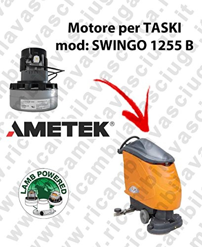 SWINGO 1650 B MOTEUR ASPIRATION LAMB AMATEK pour autolaveuses TASKI