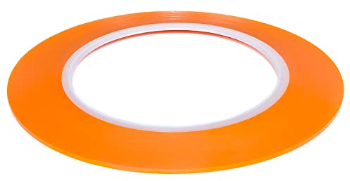 DonDo Fineline Konturenband Zierlinienband lackier Klebeband lackieren Airbrush Masking Tape Orange 1,6mm x 55m