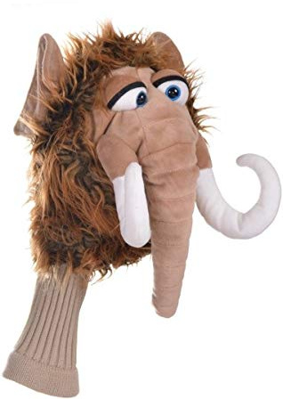 Living Puppets Golfcover Fletcher das Mammut passend für alle Driver bis 460 cm³, Gesamtlänge: 37cm, GC784