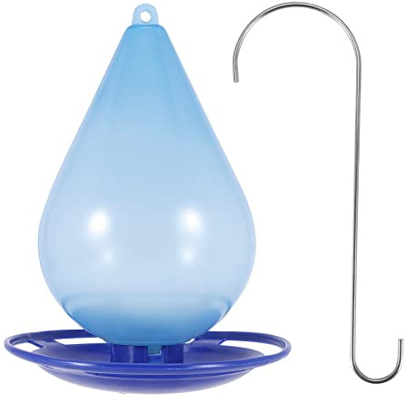 Dropfree Mangeoire à Oiseaux Automatique en de Goutte d' Abreuvoir à Oiseaux Facile à Suspendre avec Distributeur d' à Crochet