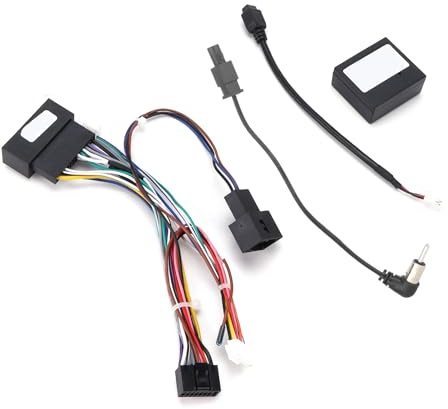 Audio Wire Harness, Easy Installation Audio Harness Adapter 16Pin with Canbus Box Replacement for Ford Focus/Kuga/for Car