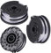 3 Pack Strimmer Spool Line for Bosch Art 24 27 30 30-36 LI Grass Trimmer, Standard Double Autofeed Nylon Spools, Strimmer Spool Grass Trimmer Spool Replacement