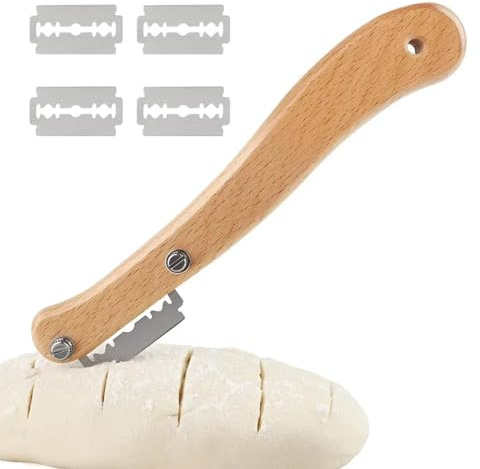 Genérico Herramienta Para Cortar Masa | Lámina Para Panadería De Alta Durabilidad | Cortador Desmontable Para Principiantes En Panadería Casera