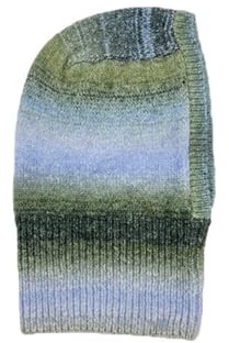 PSNKLMM Berretti invernali da donna in lana con passamontagna cappuccio lavorati a maglia unisex Caldi berretti collo in un unico pezzo for ragazze Per Corsa, Sci, Ciclismo,Attività All'Aperto(Blue)