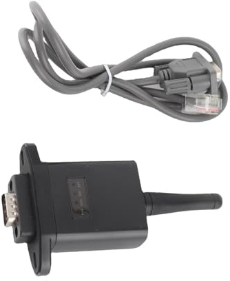 ZDETGU Solar-Wechselrichter-WLAN-Modul – Elektronische Komponente Zur Fernüberwachung und -Steuerung für Netzgekoppelte PV-Systeme mit RS232-Schnittstelle und ABS-Gehäuse