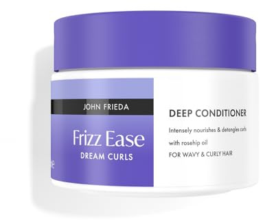 John Frieda Traumlocken Dream Curls Haarkur - Inhalt: 250 ml - Pflegt intensiv, entwirrt und glättet natürliche Locken - Haartyp: frizzy, widerspenstig, lockig