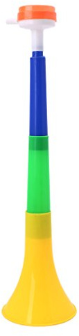 HVRFJXI Musikinstrumente Abnehmbare Fußballstadion Cheer Horns Europapokal Vuvuzela Cheerleading Horn Kid Trompete Spielzeug Cheerleading Supplies