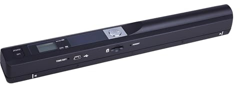 Bärbar handhållen stavskanner, iScan 900 DPI A4 dokumentfoto- och bokskanner, JPEG- och PDF-format, 16 GB minneskort ingår, lätt design för kontor och hemmabruk