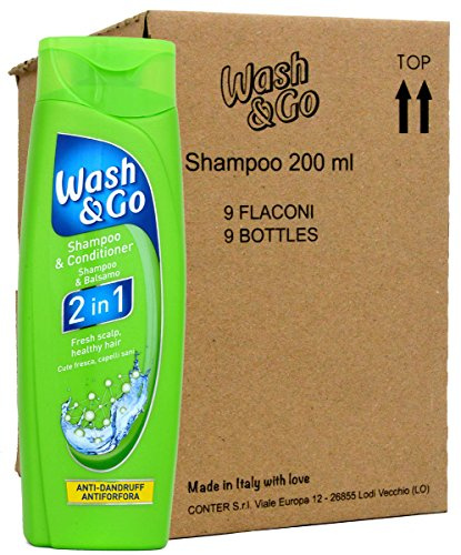 Wash & Go 2 in1 – Caseta Champú & Conditioner – 9 x