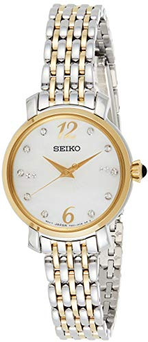 Seiko Quarz Damen-Uhr Edelstahl mit Metallband SRZ522P1