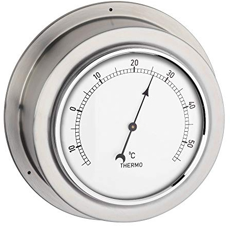 TFA Dostmann Analoges Thermometer Maritim TFA 19.2025.54 Schiffsthermometer