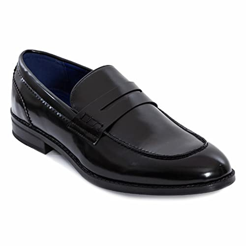 Toocool - Mokassins für Herren, Elegante Herrenschuhe, Sommer- und Wintermokassins für Herren, Moccasins Y79 [42, Schwarz]