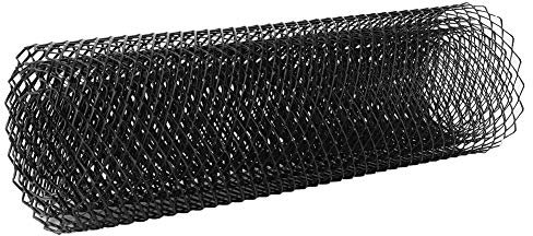 Rejilla de coche 8x16mm Aleación de aluminio Negro Rejilla de rejilla de coche Rejilla de red Parachoques del cuerpo Parrilla rómbica Rejilla de coche universal Rejilla de malla de coche Parrilla de c