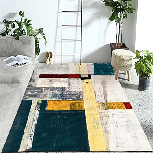 Alfombras Alargadas multicolor Aposento La Alfombrer decoracion cuarto adolescente Sala De Estar De Lujo Ligera Moderna Abstracta Lavable A Máquina 200x300cm alfombras de cocina Alfombras Para Dormito