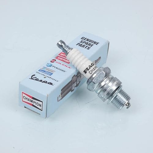 Original Champion Zündkerze neu für Scooter Piaggio 50 Ciao - 1 Stück - Referenz P86M / L86C / 438071 - Kupfer - 14mm - 12mm - 0,6mm