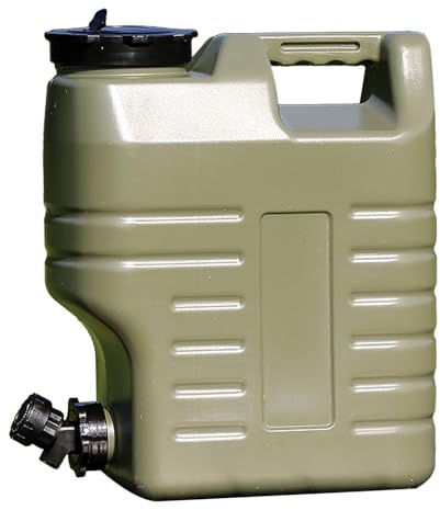Water Container, Water Bucket with Spigot, Water Carrier, Camping Water Storage Jug