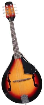 Instrument De Mandoline Professionnel Instrument De Musique De Mandoline Acoustique À 8 Cordes Avec Sac De Transport Pour La Pratique De La Scène De Concert