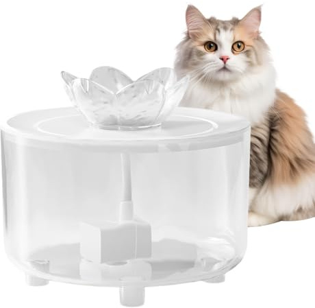 Fontaine À Eau Potable Pour Chat,Électrique Grande Capacité Antidérapant - Distributeur Automatique d'Eau Pour Chats - Pour Balcon Pour Salon Pour Chambre Pour Garage Pour Races De Chats De Taille Pet