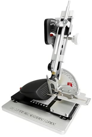 Golf Club Angle Meter - Built-In Level Bubble Ruler Equipment,Golf Club Head Measuring Aid - for Technicians Professionals Workshop Tournament Site