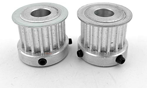 L-faster 16 Zähne Riemenscheibe für Skateboard N63 Motor 10mm Welle 16T Riemenscheibe Ersatz für elektrisches Skateboard Passend für HTD-5M Riemen