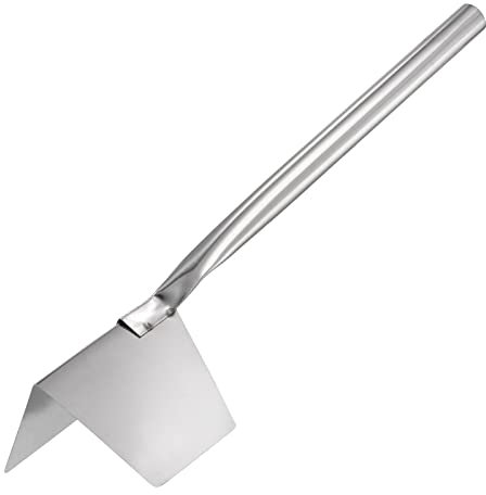 sourcing map Outside Corner Trowel 3 Inch Drywall Corner Tool Stainless Steel Corner Knife