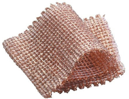 10 Stück Kupferlappen, Kupfertuch Hochwertig 15 x 15 cm Profi Power