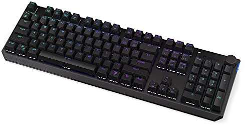 ENDORFY Thock Wireless Red, tastiera meccanica full size, QWERTY, switch Kailh Red, RGB, keycaps in PBT, EY5A079