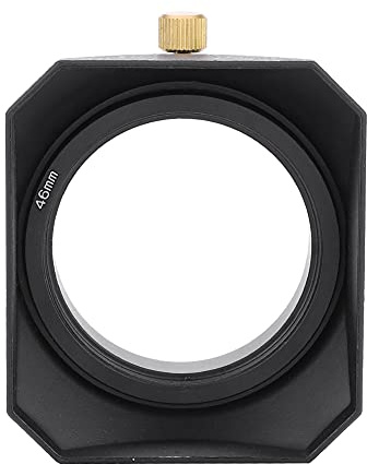 46 Mm Gegenlichtblende 46 Mm Quadratische Gegenlichtblende für DV-Camcorder, Digitale Videokamera, Objektivfilter oder Laufgewinde