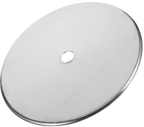 Uonlytech Disco Convertidor De Inducción Placa De Inducción Placa Difusora De Induccion Adaptador De De Cocina a De Cocina Eléctrica Dedicado Círculo De Olla Acero Inoxidable