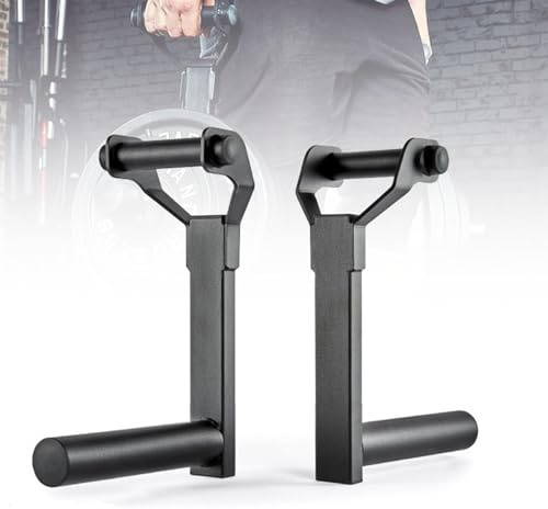 DYK&NX Farmer Walk -Handles, Fitness Barbell Frame Gewichtheben Griffe, Bauern Tragen Griffe für Kniebeugen Kreuz- und Schulterheben (Color : Suitable for 25mm Aperture)