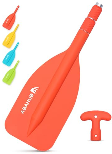 Abahub Teleskop Paddel 53-106cm, Stechpaddel, Notfallpaddel mit T-Griff