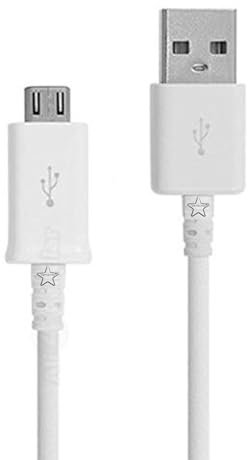 SDMAX Micro USB Cable, USB Syncing Data Transmission, Fast Charging Cable, Durable, USB 2.0 Data Cable, Compatible with all Micro Connections, 3 Meter (Pack of 2)