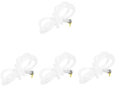 jojofuny 4pièces Tuyau De Drainage Flexible De Mètres Pour Climatiseur Tuyau Vidange Portable Avec Interface Ondulée Pour Facile