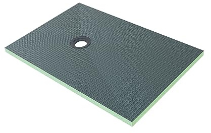 AICA Plato de ducha de XPS con accesorios de desagüe, Tablero de aislamiento impermeable, Panel de construccion, 1400x800x40mm
