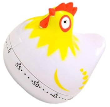 Mikinona 1pezzi Timer Da Cucina Meccanico Portatile Timer Per Cronometro Domestico Promemoria Per Cucinare Uova Pancake Biscotti e Torte Adatto Per Uso in Cucina Classe
