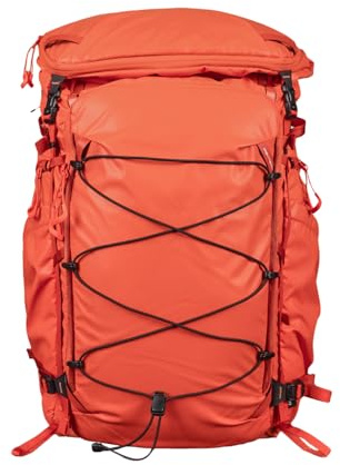 PGYTECH OnePro Flex 40L Rucksack Wasserdicht + Größe M Kamera Einsatztasche,Kamerarucksack Set für DSLR/SLR/Spiegellose Kameras/Objektive Stativ,Regenschutz Fotorucksack Wandern mit Laptopfach, Orange