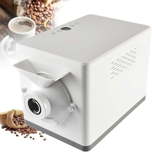 Tostatrice per caffè,Tostatrice per caffè elettrica,Tempo e Temperatura Regolabili,Tostatrice per Chicchi di caffè elettrica Antiaderente,Arachidi,Anacardi,Castagne