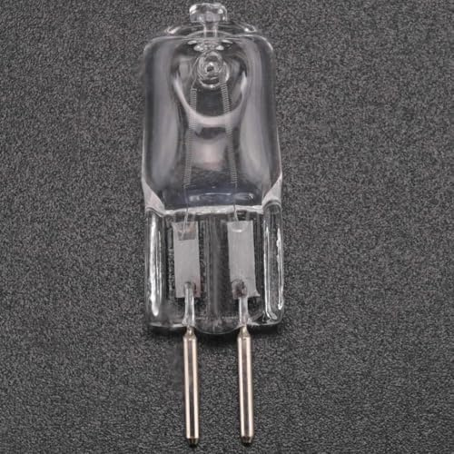 UGEFKMQ Halogen Glühlampe G6.35 50W 220V GY6.35 Halogen Leuchtmittel 220V 35W 50W 75W 100W GY6.35 Bi-pin Klar Kapselbirne Warmweiß 75W 5Pc