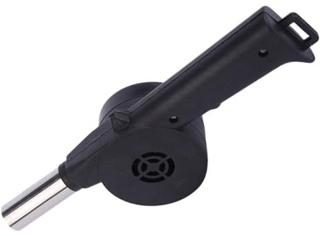 Soffiatore A Mano per Barbecue Ventilatore A Soffietto in Metallo Mini Soffiatore d'Aria Manuale per Cucina All'aperto Picnic Campeggio Falò