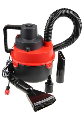 Anneome Portable Handheld Car Vacuum Cleaner High Power Wet Dry Duster with Flashlight Lightweight Design for Easy Carrying for Ash Crumbs Hair Vehicles