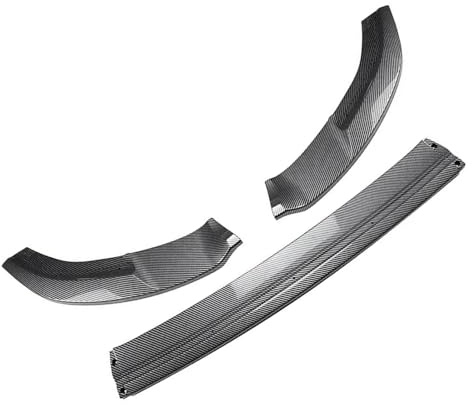 Frontstoßstange Splitter Lip Spoiler Schutzabdeckung Karosserie-Kit Für VW Für Golf 7 MK7 GTI R Für Rline 2012-2017 Frontlippe Frontspoiler(Carbon Look)