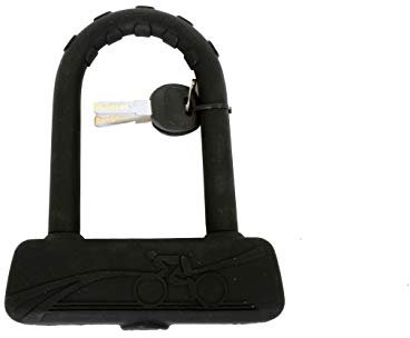 MSC Bikes locku Cadenas recouvert Silicone en U, Noir, 135 X 85