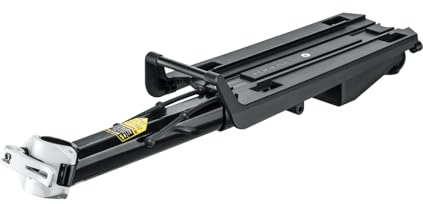 TOPEAK MTX Beamrack Ex Gepäckträger, Unisex, Schwarz, Ohne Federklappe