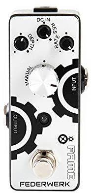 Fame Federwerk Flanger, Kompaktes Modulations-Effektgerät, Geeignet für Gitarren