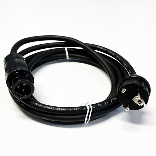 Handelskönig Anschlusskabel Balkonkraftwerk Betteri BC01 Buchse auf Schuko Stecker (IP44) 3 m Kabel AC geeignet für bestimmte Mikrowechselrichter (ältere Version von Deye, Envertech UVM.)