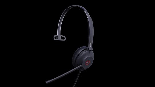 Yealink UH37 Casque Avec fil Arceau Bureau/Centre d'appels USB Type-A Noir