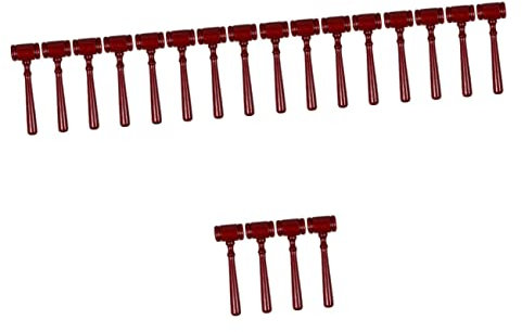 ibasenice 20pcs Novelty Courtroom Gavel Auction Hammer Prop Educational Judge Hammer Tool for Boys and Girls Toy Role Play Toy Decorative Fine